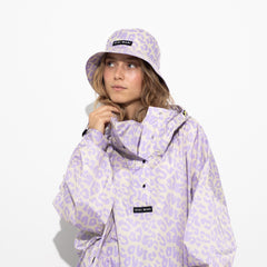 Bucket Hat leo splashes lavender/grey - VIVI MARI