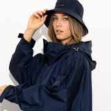 Bucket Hat solid navy - VIVI MARI