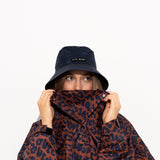 Bucket Hat solid navy - VIVI MARI