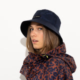 Bucket Hat solid navy - VIVI MARI