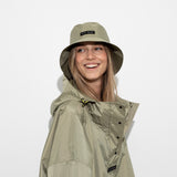 Bucket Hat solid pale olive - VIVI MARI