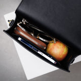 halfmoon bag + strap basic belt - tan - VIVI MARI