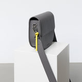 halfmoon bag + strap basic belt - taupe - VIVI MARI