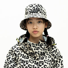 Kids Bucket Hat leo splashes black/sand - VIVI MARI