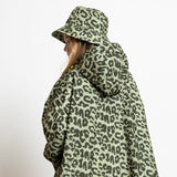 Kids Bucket Hat leo splashes olive/pale olive - VIVI MARI