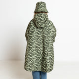 Kids Bucket Hat leo splashes olive/pale olive - VIVI MARI