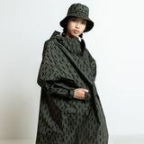 Kids Raincoat drops olive/black - VIVI MARI