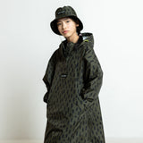 Kids Raincoat drops olive/black - VIVI MARI