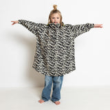 Kids Raincoat leo splashes black/sand - VIVI MARI