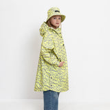 Kids Raincoat leo splashes yellow/grey - VIVI MARI