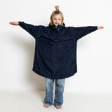 Kids Raincoat solid navy - VIVI MARI