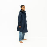 Kids Raincoat solid navy - VIVI MARI