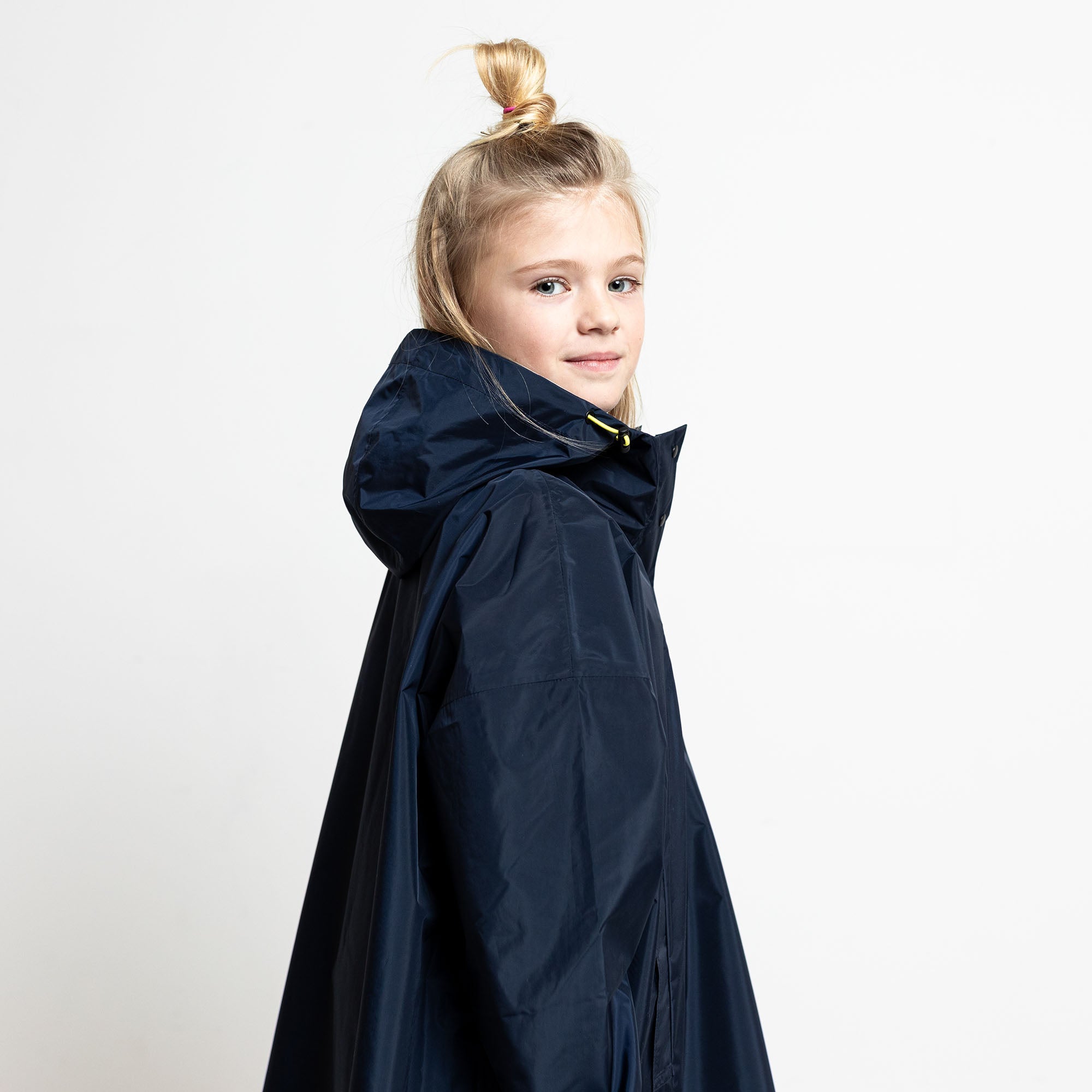 Kids Raincoat solid navy - VIVI MARI