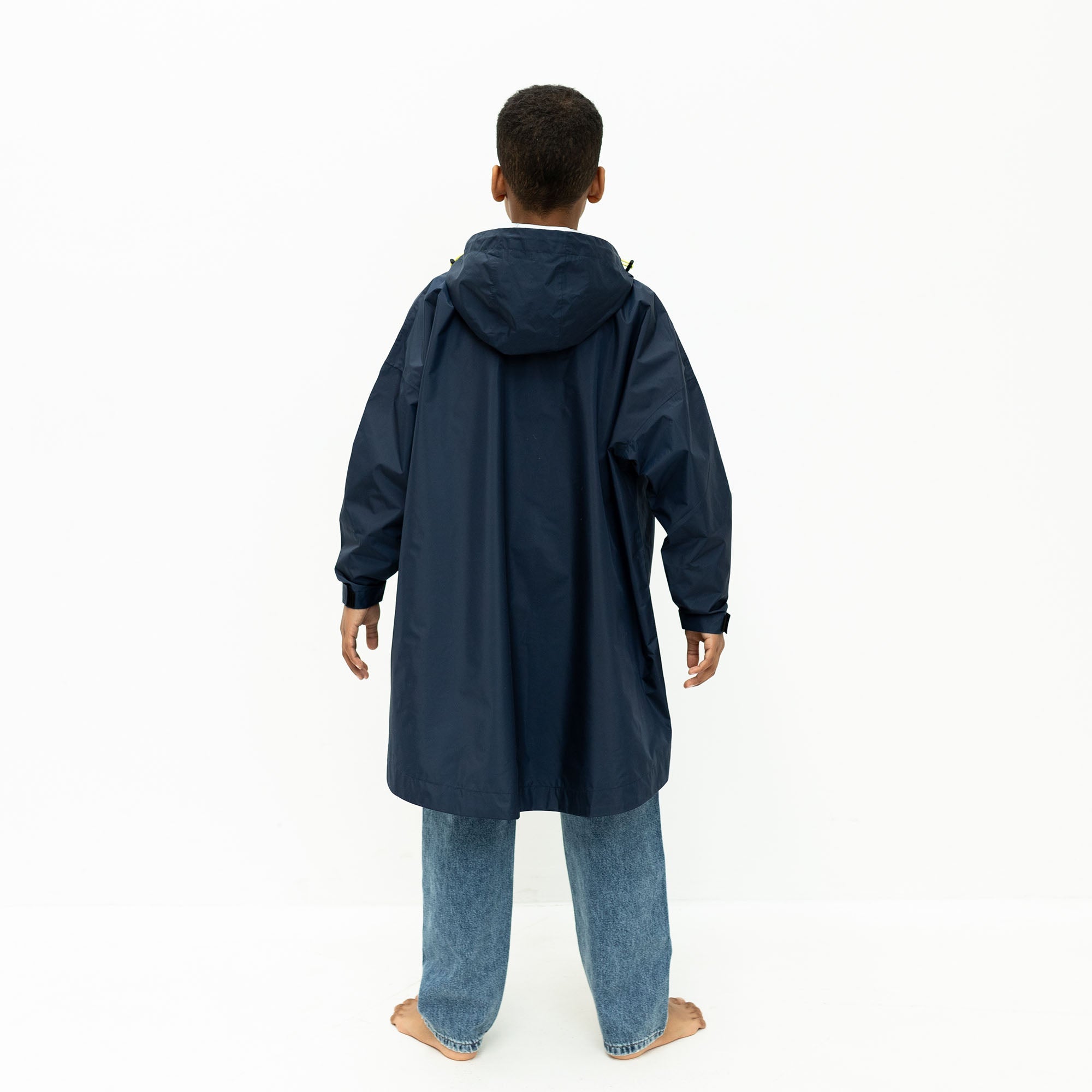 Kids Raincoat solid navy - VIVI MARI