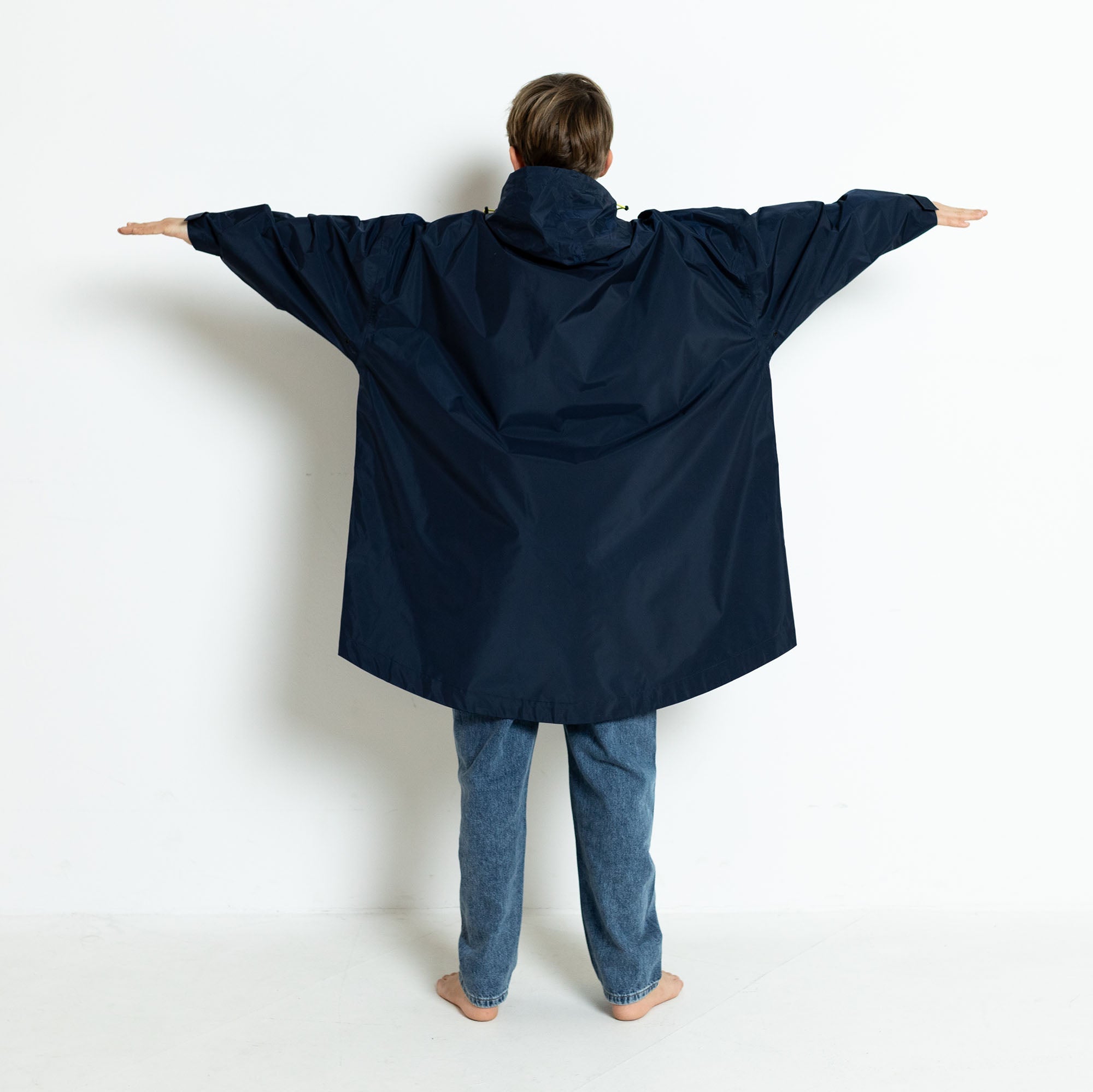 Kids Raincoat solid navy - VIVI MARI