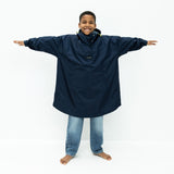 Kids Raincoat solid navy - VIVI MARI