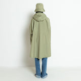 Kids Raincoat solid pale olive - VIVI MARI