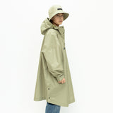 Kids Raincoat solid pale olive - VIVI MARI