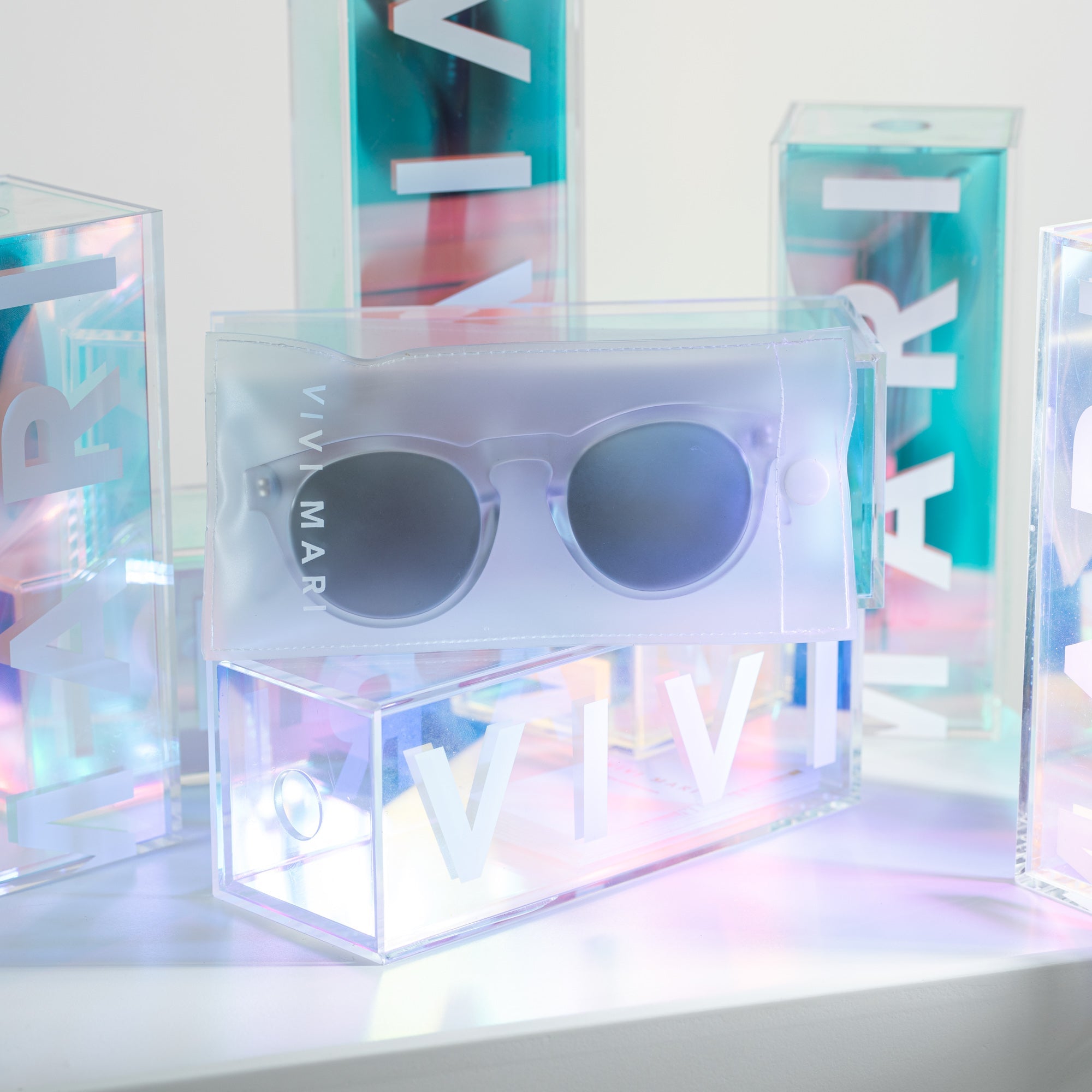 Kiss the Sun - transparent silver - VIVI MARI