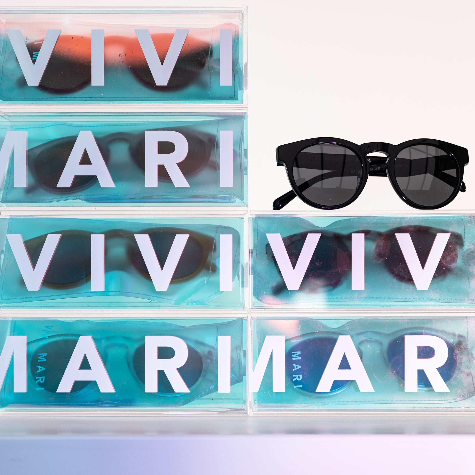 Kiss the Sun - transparent silver - VIVI MARI