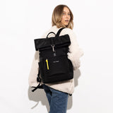 Padded Backpack medium - black - VIVI MARI