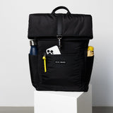 Padded Backpack medium - black - VIVI MARI