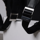 Padded Backpack medium - leo splashes black/sand - VIVI MARI