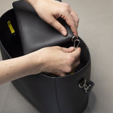 Pouch + strap basic classic thin - black - VIVI MARI