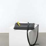 Pouch + strap basic classic thin - black - VIVI MARI