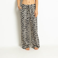 Pyjama Pants - leo splashes black/sand - VIVI MARI