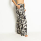 Pyjama Pants - leo splashes black/sand - VIVI MARI