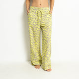 Pyjama Pants - leo splashes yellow/grey - VIVI MARI