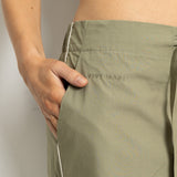 Pyjama Pants - solid pale olive - VIVI MARI