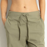Pyjama Pants - solid pale olive - VIVI MARI