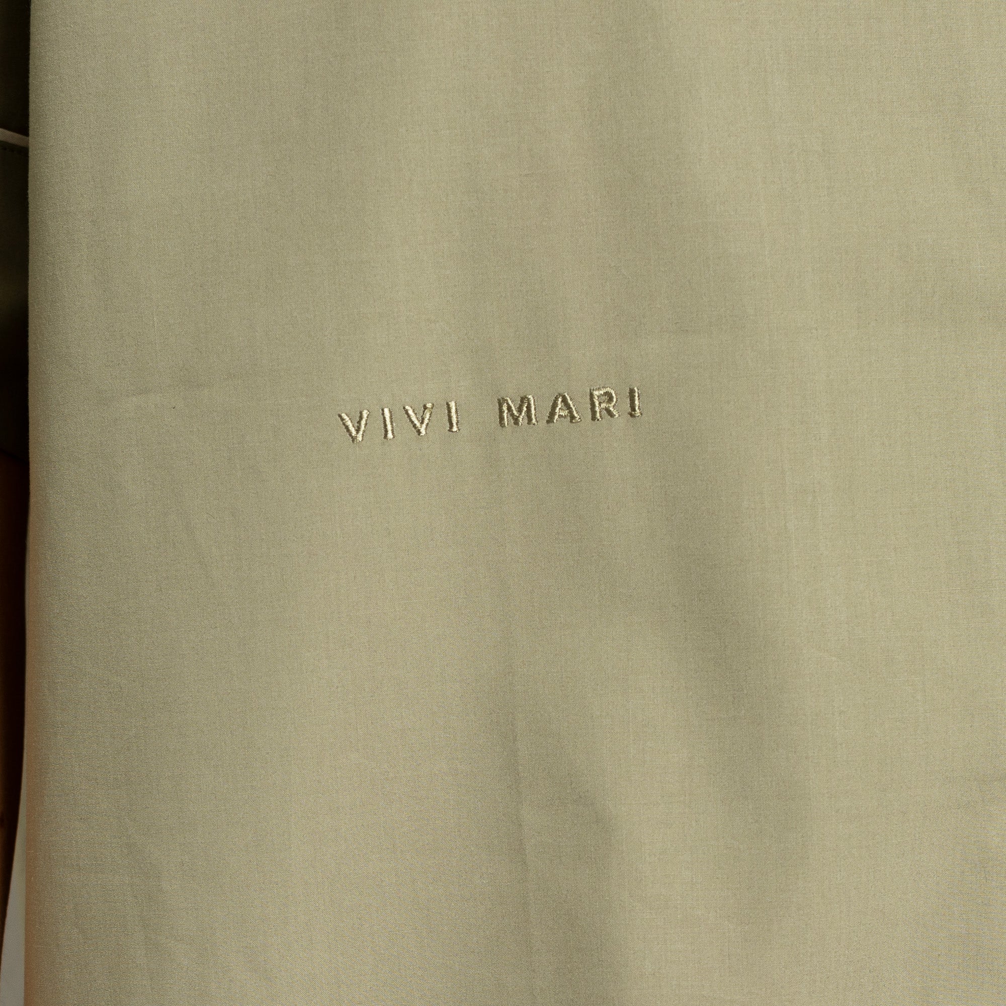Pyjama Pants - solid pale olive - VIVI MARI