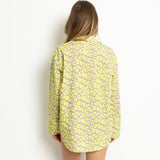 Pyjama Shirt long sleeve - leo splashes yellow/grey - VIVI MARI