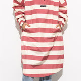 Raincoat bold stripes - blush/sand - VIVI MARI