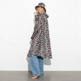 Raincoat leo splashes black/sand - VIVI MARI