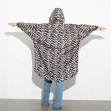 Raincoat leo splashes black/sand - VIVI MARI