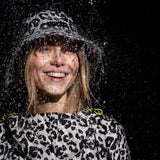 Raincoat leo splashes black/sand - VIVI MARI