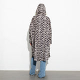 Raincoat leo splashes black/sand - VIVI MARI
