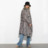 Raincoat leo splashes black/sand - VIVI MARI