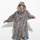 Raincoat leo splashes black/sand - VIVI MARI