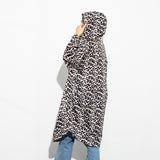 Raincoat leo splashes black/sand - VIVI MARI