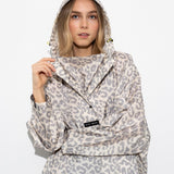 Raincoat leo splashes grey/sand - VIVI MARI