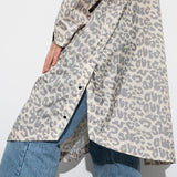 Raincoat leo splashes grey/sand - VIVI MARI