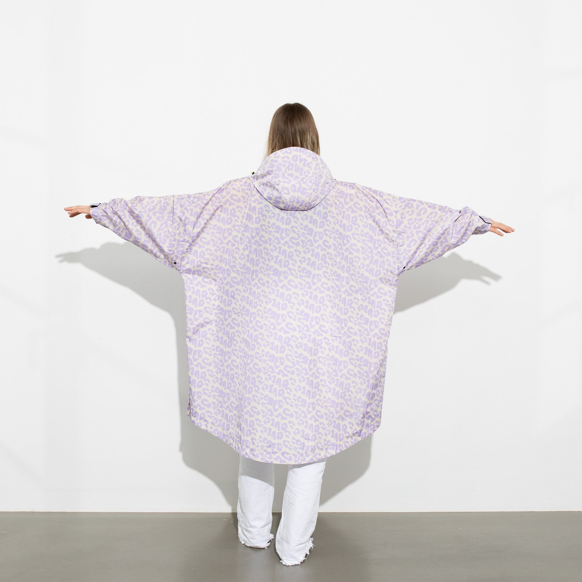 Raincoat leo splashes lavender/grey - VIVI MARI