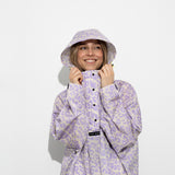 Raincoat leo splashes lavender/grey - VIVI MARI