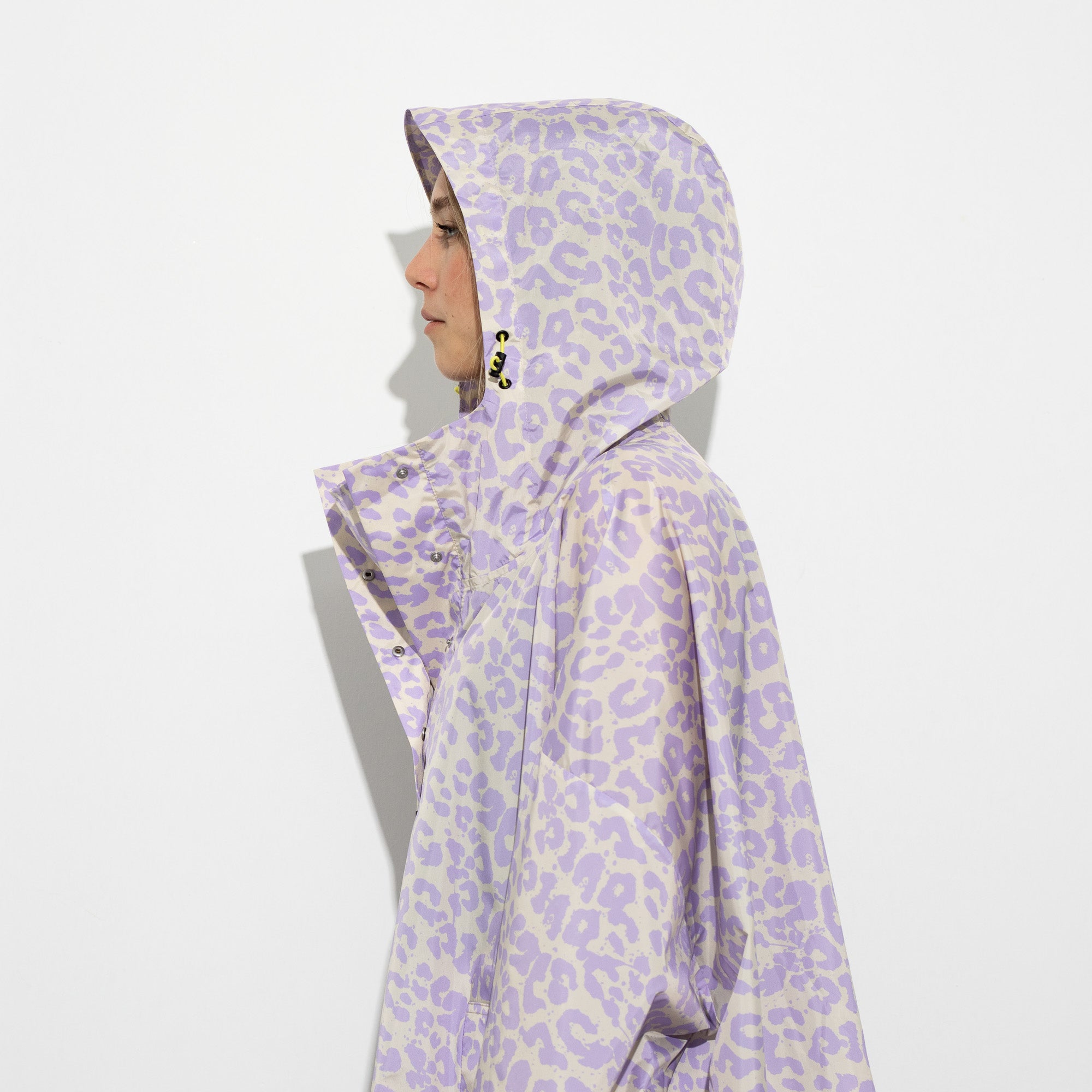 Raincoat leo splashes lavender/grey - VIVI MARI