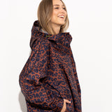 Raincoat leo splashes navy/rust - VIVI MARI